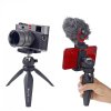 Skládací stojánek na mobil s pevnou kulovou hlavou a adaptérem na stativ, sáňkami pro příslušenství 5