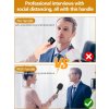 Interview madlo - ruční držák pro bezdrátové mikrofony jako Rode Wireless GO, DJI MIC apod