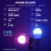 Sada měkkého LED RGB osvětlené pro video, LED lampy, softboxy, stativy, barevné folie