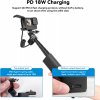 USB-C 90cm selfie tyč s powerbankou 10000mAh pro kamery GoPro, DJI action, Telefony, Insta360 a další