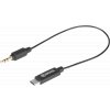 Boya BY-K2 USB-C redukce pro připojení TRS 3,5mm jack mikrofonu k telefonu, nebo DJI Action 5 PRO/4/3/2