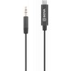 Boya BY-K2 USB-C redukce pro připojení TRS 3,5mm jack mikrofonu k telefonu, nebo DJI Action 5 PRO/4/3/2
