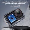 Ultralehká hliníková klec pro DJI Action 4/5 Pro/