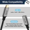2m prodluzovaci kabel usb c 3 2 10gbps 100w 4k60 2