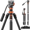 Kamerový ALU videostativ nebo monopod 200cm s fluidní hlavou 1