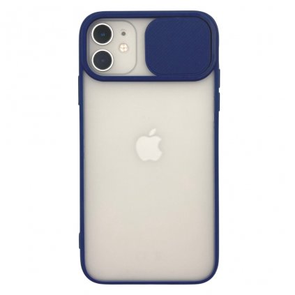 2070 kryt pro apple iphone 7 8 plus s ochranou cocky fotoaparatu pruhledna zadni strana modry
