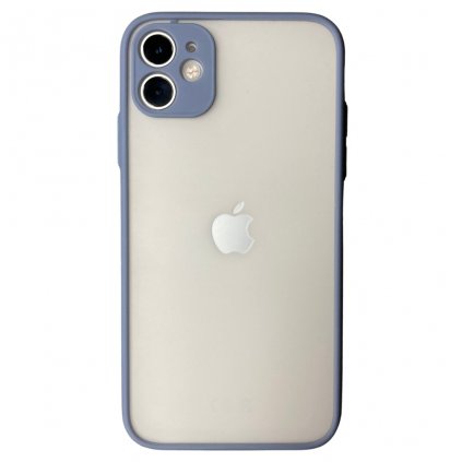 495 kryt pro apple iphone 13 barevna tlacitka a poloprusvitna zadni strana okraje svetle modre
