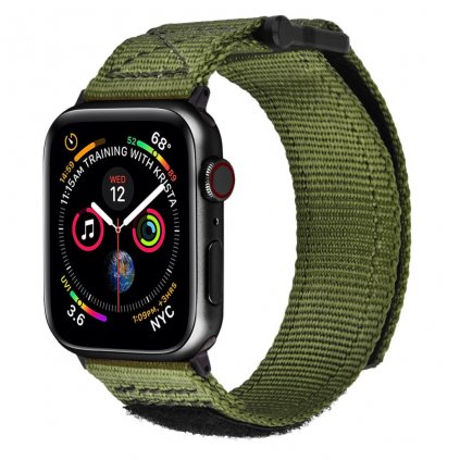 2511 remienok na apple watch 38mm 40mm 41mm nylonovy zeleny