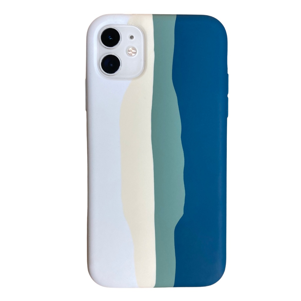 Kryt na iPhone 12 Mini Rainbow zelený