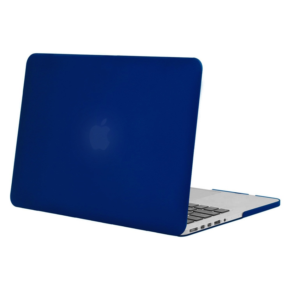 Matný transparentný kryt pre MacBook Pro 14" ( A2442 ) matný tmavomodrý