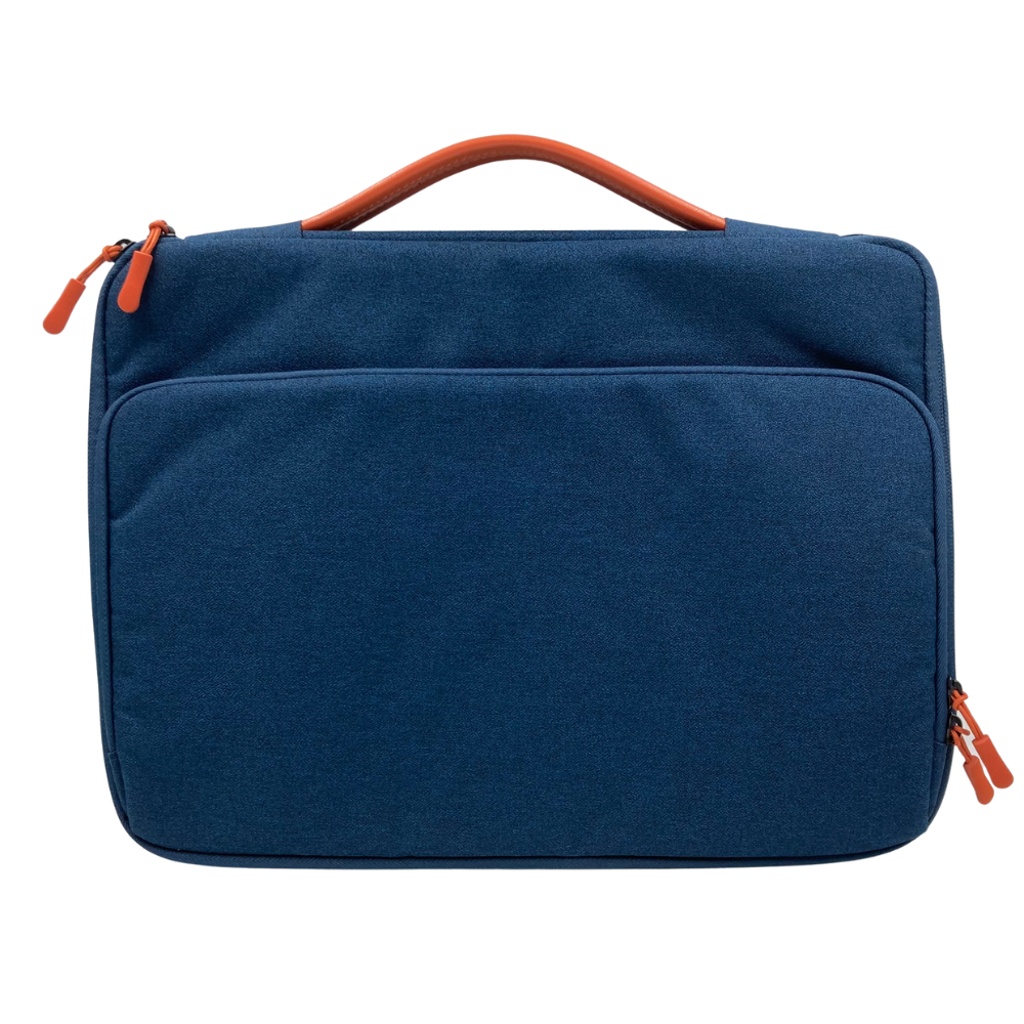 Taška na Notebook a MacBook so zipsom do veľkosti 15" modrá