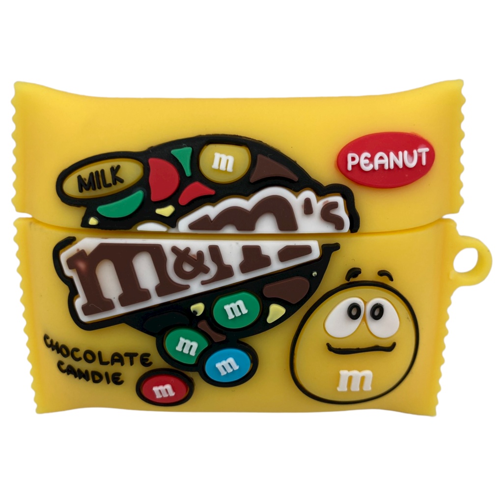 Obal na AirPods Pro M&M mäkký žltý