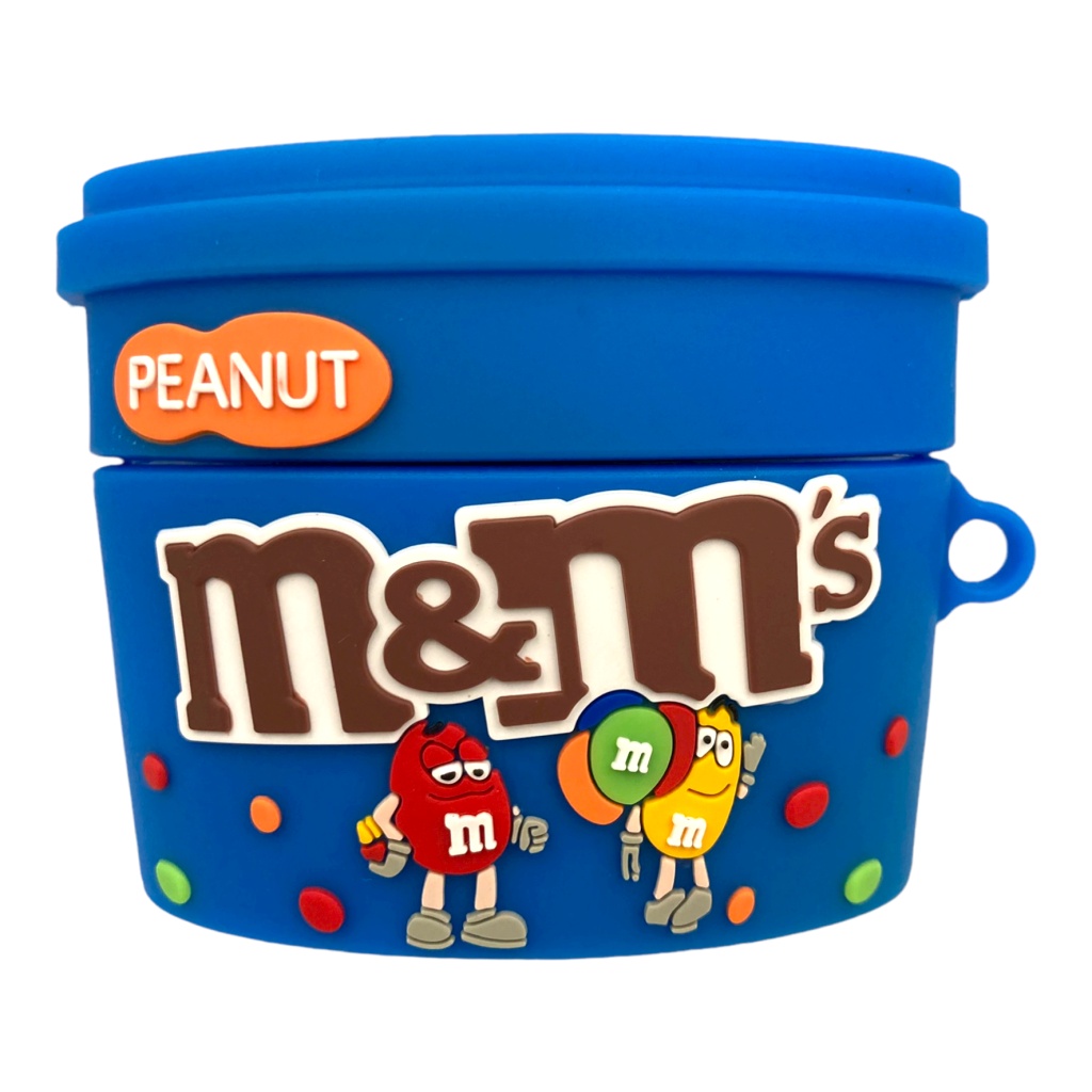 Obal na AirPods Pro M&M tvrdý modrý