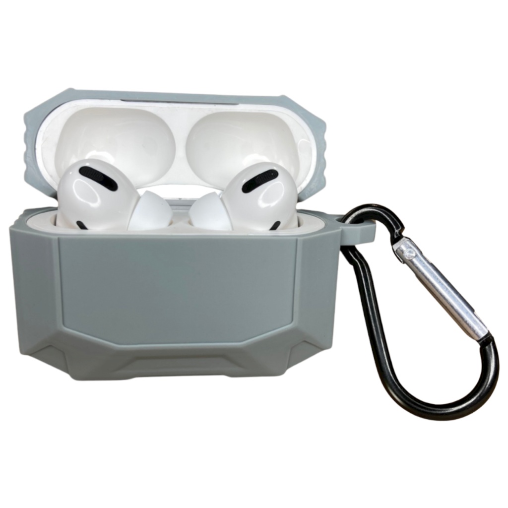 Obal na AirPods Pro silikónový sivý