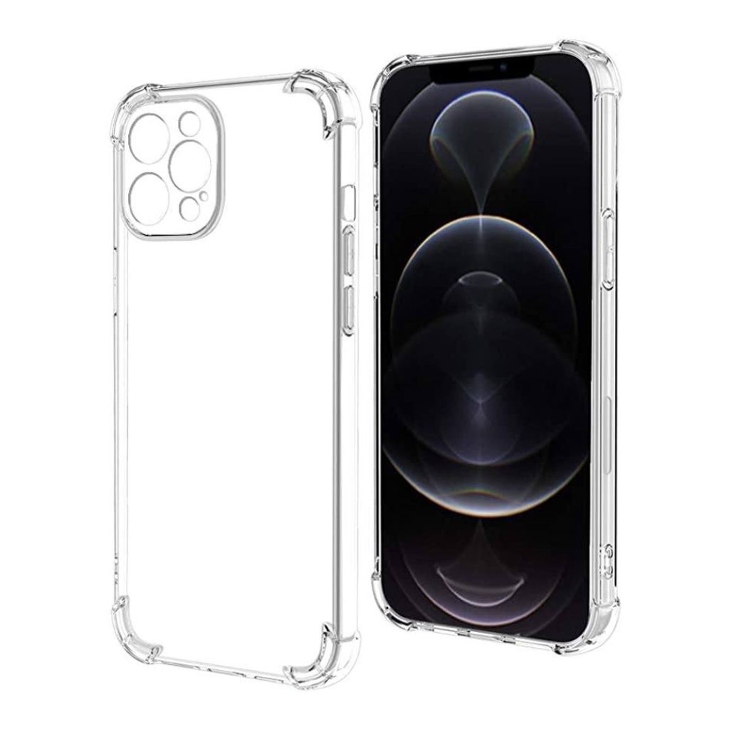 Silikónový obal na iPhone 12 Pro Max Thorp priehľadný - mäkký