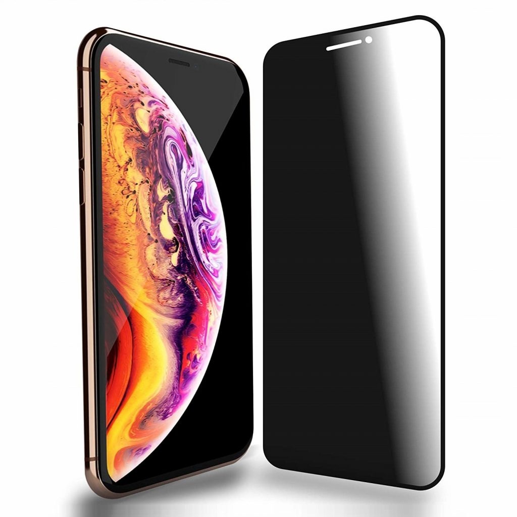 Tvrdené ochranné sklo na iPhone X - 9H Privacy