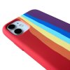 579 2 kryt na iphone 13 rainbow fialovy