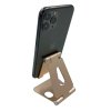 2433 1 stojan na mobil hlinikovy zlaty