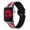2547 remienok na apple watch 38mm 40mm 41mm silikonovy kvet