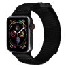 2604 remienok na apple watch 42mm 44mm 45mm nylonovy cierny
