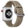 2649 1 remienok na apple watch 42mm 44mm 45mm silikonovy hnedy