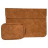 3744 obal na notebook a macbook s penazenkou do velkosti 15 hnedy