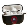 4476 2 obal na airpods 1 2 squid game trojuholnik cierny