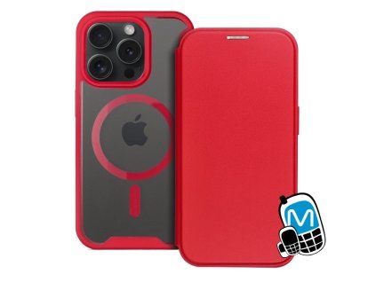 Apple iPhone 16 Pro Max cerveny SMART MAG BOOK