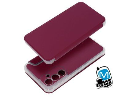 Samsung A55 5G bordovy PIANO BOOK