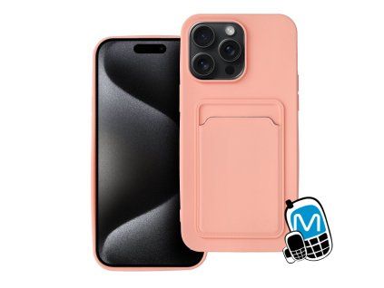 Apple iPhone 15 Pro ruzovy FORCELL CARD