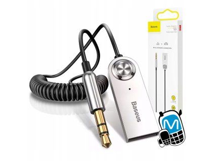 Baseus CABA01-01 bluetooth 5.0 adaptér na 3.5mm jack, čierny