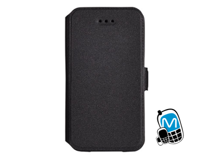 Xiaomi Redmi 5+/Note 5 cierny FLEXI BOOK GLITER