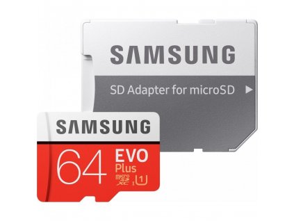 Samsung EVO Plus microSDXC + SD adaptér