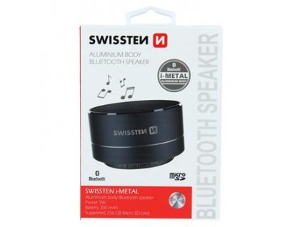 BLUETOOTH SPEAKER SWISSTEN i-METAL BLACK