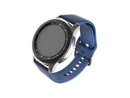 FIXED Silicone Strap for Smartwatch 22mm wide, blue