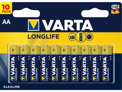 Varta Longlife AA Baterie 10ks