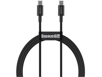 Baseus CATYS-C01 Superior Fast Charging Datový Kabel USB-C - USB-C 100W 2m Black