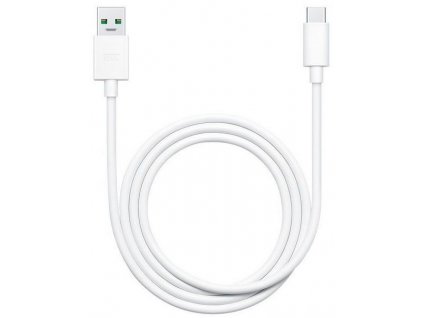 DL129 OPPO USB-C Datový Kabel Fast Charge 65W 1m White (Bulk)