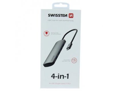 SWISSTEN USB-C Hub 4 in 1