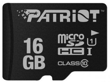 Patriot/micro SDHC/16GB/80MBps/UHS-I U1 / Class 10