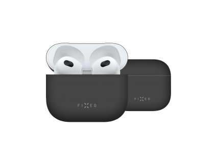 FIXED Silky for Apple Airpods 3, black