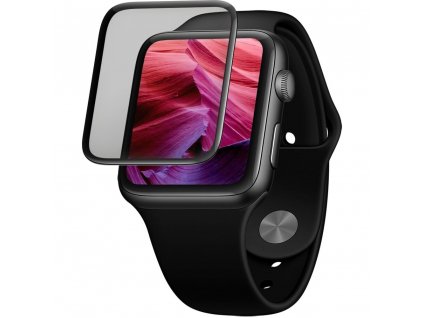 FIXED 3D Tempered Glass for Apple Watch 42mm, black