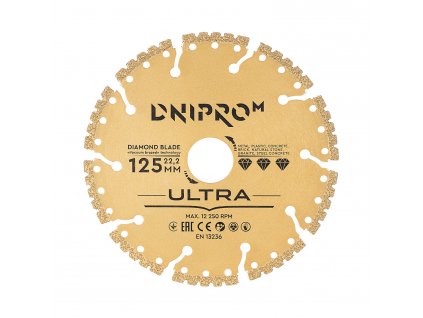 Diamantový kotouč ULTRA 125 22,2 Dnipro-M
