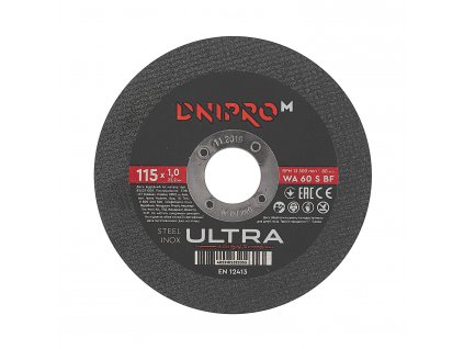 Řezný kotouč ULTRA 115x1,0 22,2 mm  Dnipro-M