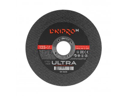 Řezný kotouč ULTRA 125x1,6 22,2 mm Dnipro-M