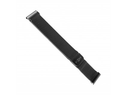 FIXED Mesh Strap for Smatwatch, Quick Release 20mm, black