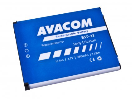 Baterie AVACOM GSSE-W900-S950A do mobilu Sony Ericsson K550i, K800, W900i Li-Ion 3,7V 950mAh (náhrad