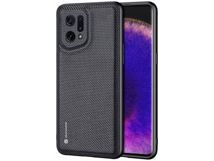 Dux Ducis Fino Series Back Cover for Oppo Find X5 Black