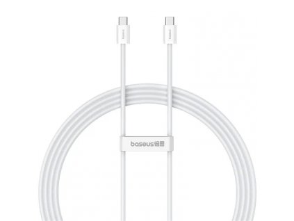 Baseus Superior Series 2 Fast Charging Datový Kabel USB-C - USB-C 30W 1m Moon White