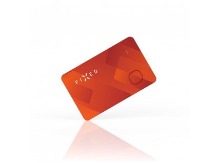 FIXED Tag Card with Find My support, orange